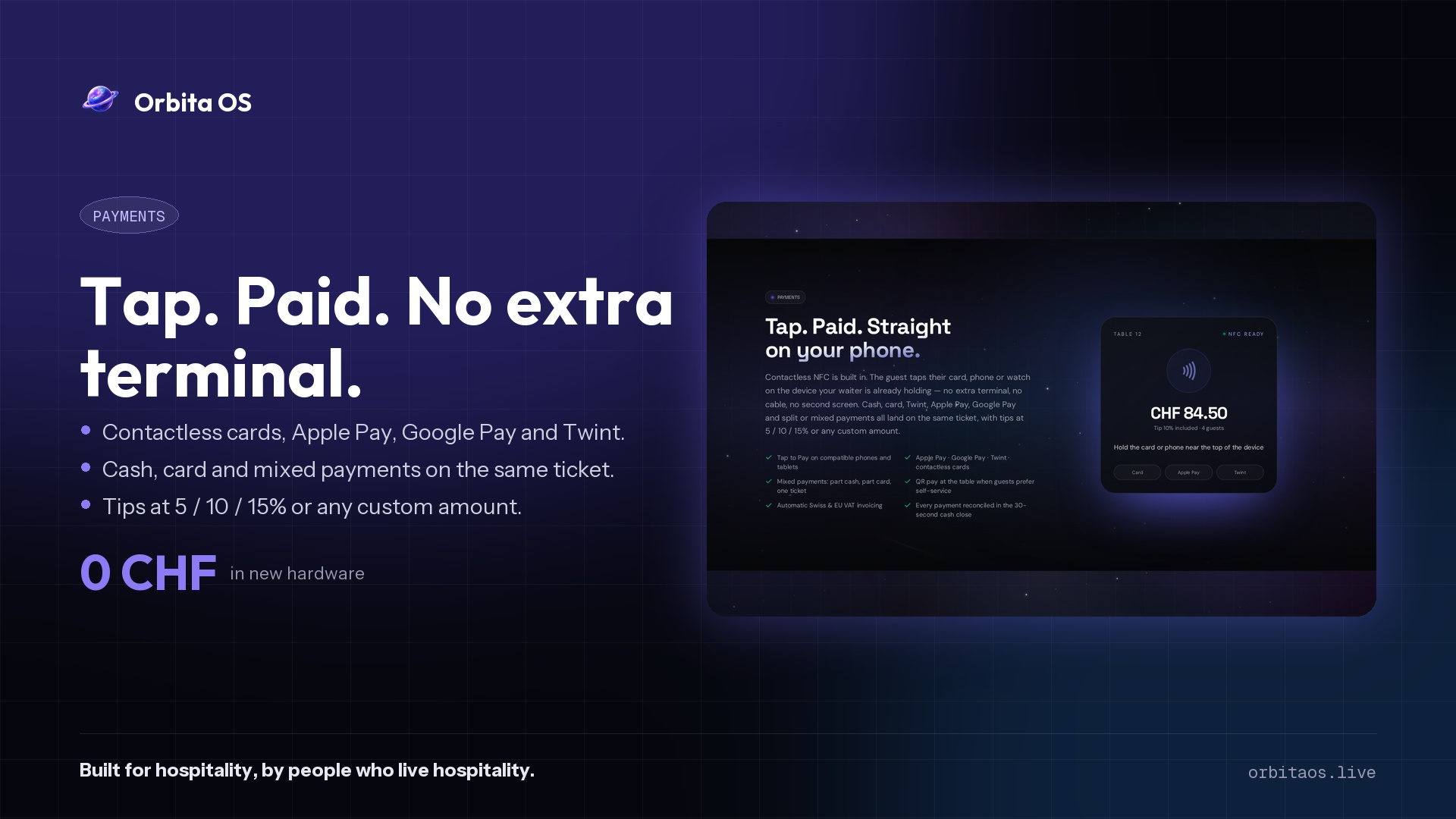 Tap to pay on your own phone